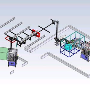 Die Automatisierungs- und Handhabungstechnik für FELIG, weltweit erste modulare Fertigungsstraße für Mikrobauteile über Röntgentiefenlithografie und Galvanik, entwickelte ACI-ecotec.