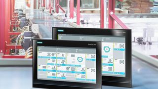 Auch bei Werkzeugmaschinen geht der Trend hin zu Multitouchanzeigen. (Bild: Siemens)