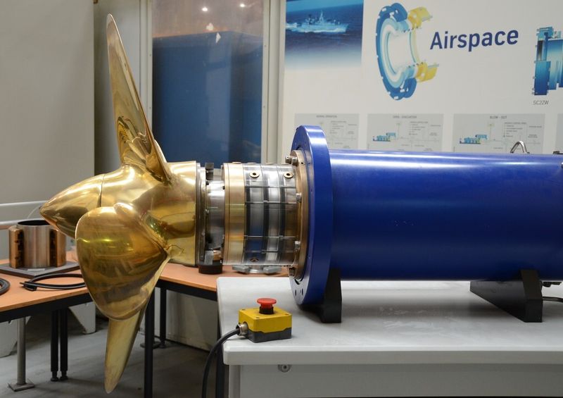 In der Fertigung von SKF Blohm + Voss Industries in Hamburg. (Bild: Michel)