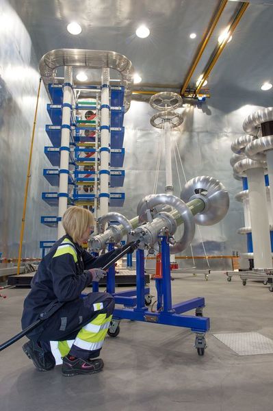 Borealis investiert in seinem schwedischen Hochspannungs-Testlabor vier Millionen Euro für Anlagen und Systeme. (Borealis)