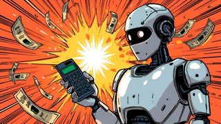 Künstliche Intelligenz ist in aller Munde und fester Bestandteil in den vielen Unternehmensprozessen. Doch verbirgt sich dahinter eine tückische Kostenfalle? (Bild: Canva / KI-generiert)