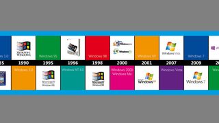 Alle Windows-Versionen seit 1985 (Bild: Microsoft)