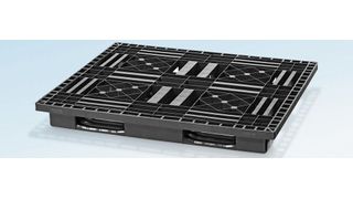 Bei der Eco P3 ragt das Deck der Palette über die Kufen und schafft damit eine besonders große Ablagefläche. (Cabka Group)