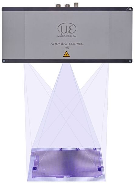 Gegenüber taktilen Messmethoden hat die optische Triangulation mit Streifenlichtprojektion entscheidende Vorteile. So ist zum Beispiel die Berührung der Oberfläche durch einen Taster nicht notwendig, was insbesondere bei empfindlichen Oberflächen eine Rolle spielt. (Bild: Micro-Epsilon)