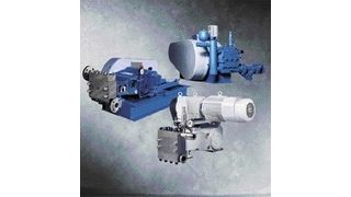 In Hochdruckreinigung und Prozesstechnik bewähren sich die HP Hochdruckpumpen von Abel im harten Dauereinsatz, z.B. für die Reinigung von Filtertüchern, Behältern, Apparaten und Rohrleitungen oder für die Beschickung/Speisung von Umkehrosmoseanlagen, Kesseln, Reaktoren und sonstigen Apparaten.  (Bild: Abel)