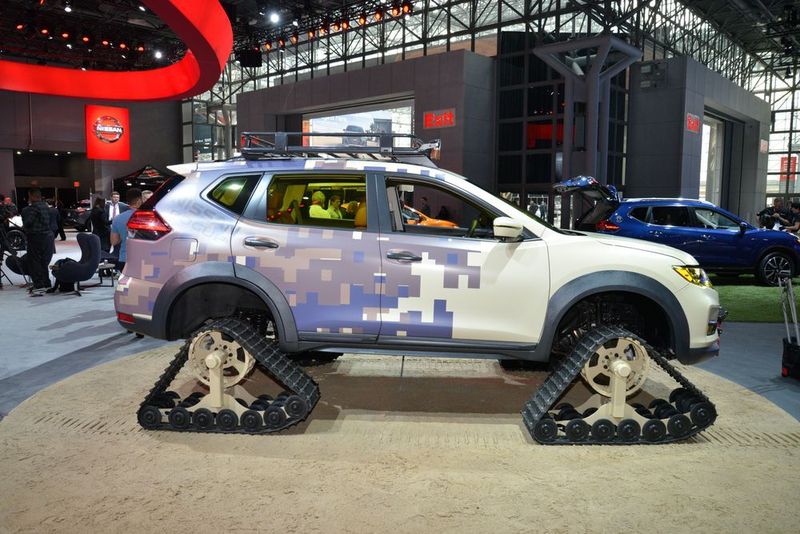 Für andere Zwecke ist wohl das Nisssan Rogue Trail Warrior Project gedacht. (Newspress)