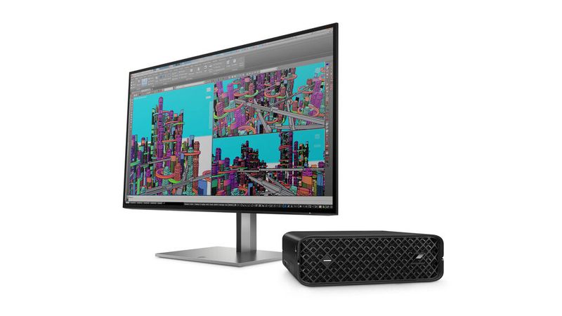 Der Z2 Mini G9 unterstützt eine erweitertes Remote-Management mit dem HP Anyware Remote System Controller. (Bild: HP)