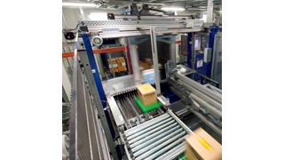 Hochdynamische, filialgerechte Kommissionierung von Tiefkühlprodukten bei -23 °C. (Witron)