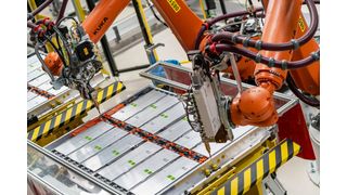 Skoda has invested well over 220 million US dollars in the high-tech battery plant that has now opened in Mlada Boleslav. It has now started its work, which is highly automated ... (Image:Skoda)
