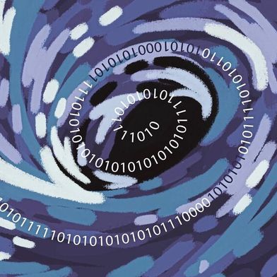 As potential qubits, magnetic vortices in superconductors can open up new perspectives for the design of future quantum systems. (Image:Ioan M. Pop, KIT)