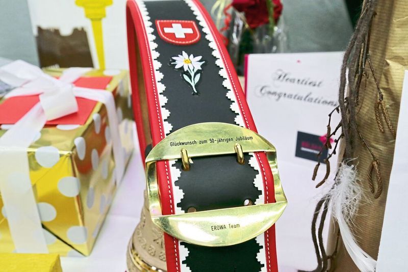 Auch aus der Schweiz kamen Glückwünsche zum 50-jährigen Jubiläum. (Anne Richter, SMM)