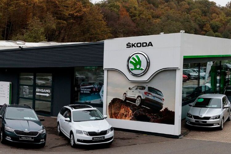 ... und der Skoda- und VW-Standort im Remscheider Ortsteil Gerstau. (Tiemeyer Gruppe)