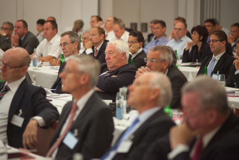 Einmal jährlich treffen sich  zum Swissmem-Symposium sich die Entscheider der MEM-Industrie. (Bild: Markus Senn)