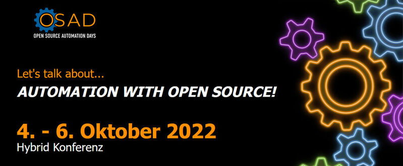Die Open Source Automation Days der Atix AG laufen im Jahr 2022 als Hybridkonferenz.