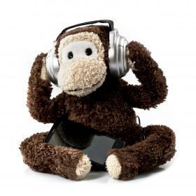 Der „Magic Music Monkey“ ist ein lustiger Lautsprecher. Bei www.menkind.co.uk kostet der Affe 19,99 Englische Pfund. (MenKind)