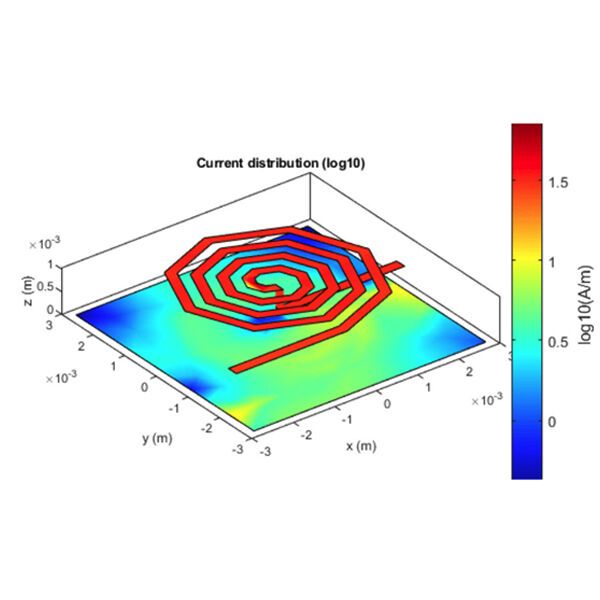 Durchführung elektromagnetischer Analysen von Leiterplatten mit der RF PCB Toolbox.