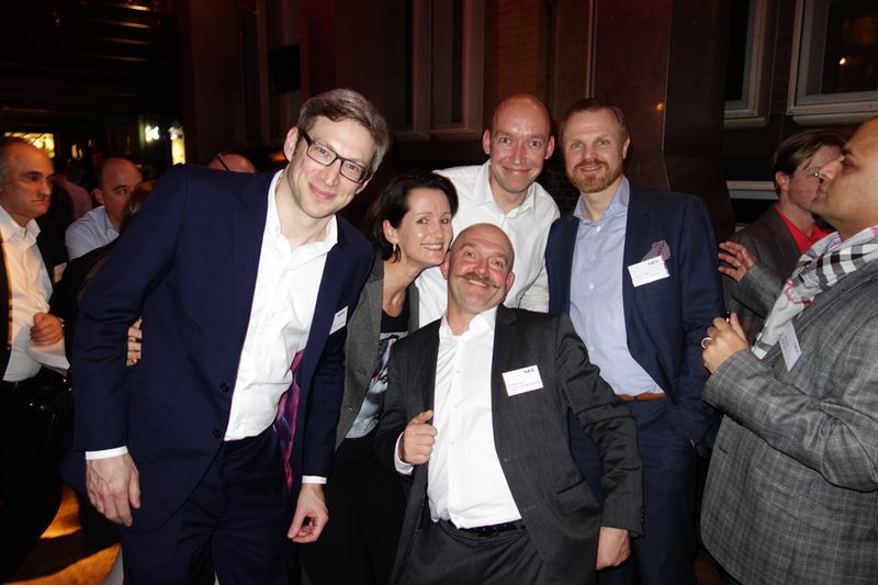 (v. l.) Joachim Fischer, Katja Neumann und Wolfram Last, NEC mit Christoph Spahn, ALSO und Andreas Stelly, Kern & Stelly (IT-BUSINESS)