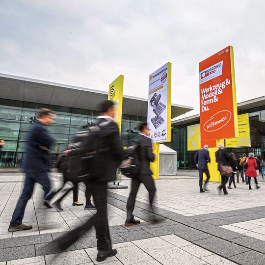 The next Moulding Expo will take place from 13th to 16th June 2023 at Messe Stuttgart.(Source:  Landesmesse Stuttgart)