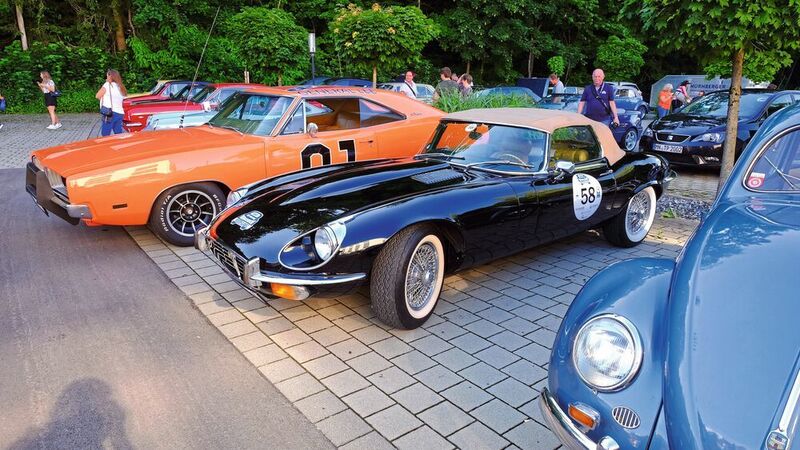 Auf der Meister-Classic 2021 der Kfz-Innung Oberbayern vertreten: ein Jaguar E-Type V12, Baujahr 1974. (Zietz/»kfz-betrieb«)