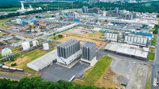 Blick auf den Chemiepark Knapsack (Chemiepark Knapsack)