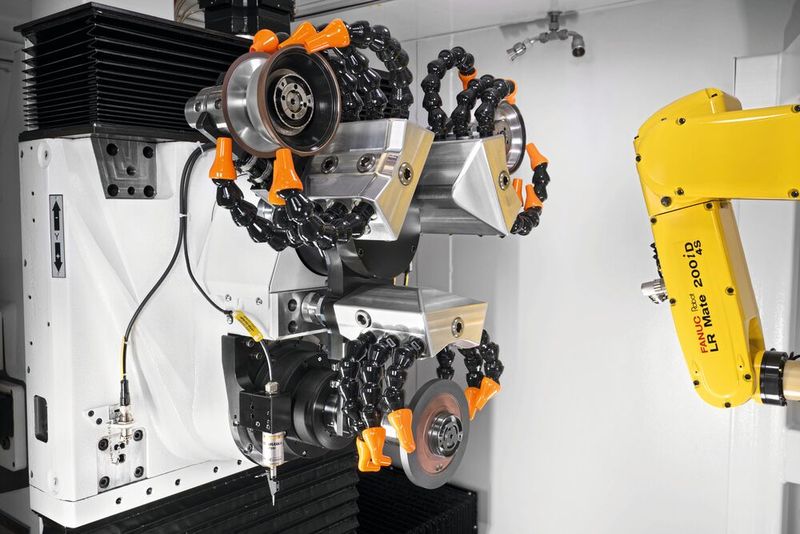 Helitronic Fusion 3-fach-Scheibenwechsler (Bild: Walter)