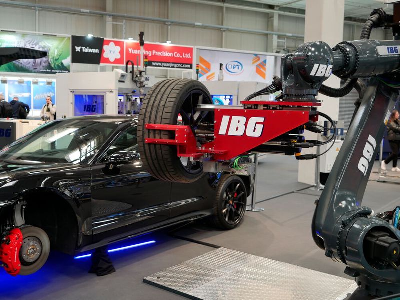 IBG demonstrierte auf der Messe, wie Automatisierung die Mitarbeiter entlasten kann.  (Bild: Sandro Kipar/VCG)