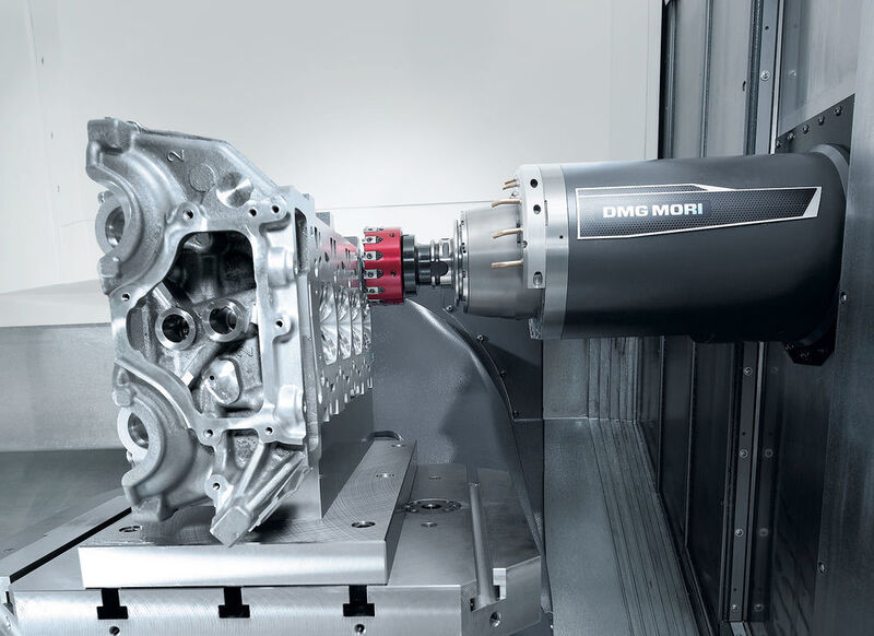 Automotive: DMG Mori kann für jede Fertigungsaufgabe in der Serienfertigung von kubischen Motoren- und Getriebeteilen die optimale Maschine anbieten. (Bild: DMG Mori)
