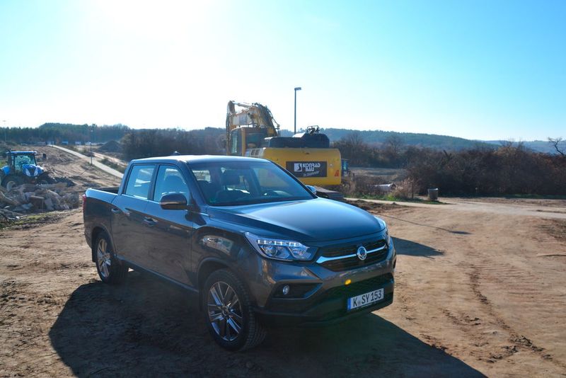 Fazit: Bei unseren Testfahrten gab der Musso nicht nur auf der Großbaustelle ein sehr gutes Bild ab. (Michel / »kfz-betrieb«)