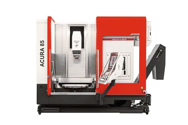 Die Acura 85 ist eines von drei Bearbeitungszentren, das live unter Span 
auf der EMO ausgestellt wird. Besonderes Augenmerk liegt auf der 50-kW-Spindel. (Hedelius)