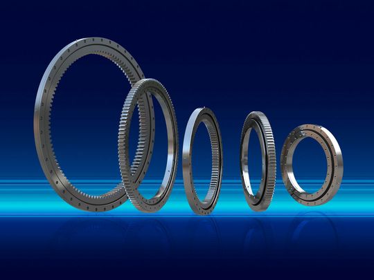 Rodriguez hat Kugel- und Rollendrehverbindungen in großen Dimensionen im Programm, die in Heavy-Duty-Anwendungen zu Einsatz kommen.(Bild:  Rodriguez)