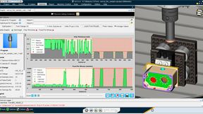 Vericut Force adjusts feed rates to manage cutting loads and improve machining efficiency without changing toolpath geometry. (Source: Vericut)
