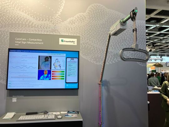 Die CareCam – Contactless Vital Sign Measurement.(Bild:  © Serina Sonsalla)