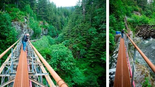 The Humpback Creek hydroelectric facility in Cordova, Alaska, was the site of an edge data center pilot project. (Source:  Chelsea Haisman via NLR)