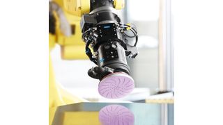 The cooperation between Schunk and 3M opens up new possibilities in designing optimal, automated grinding processes.  (Schunk)