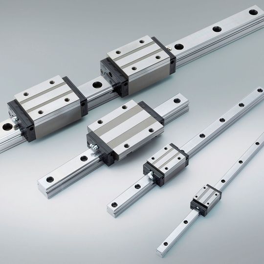 The new NSK DH/DS series delivers over twice the running distance of the company’s conventional NH/NS linear guides. The new NSK DH/DS series delivers over twice the running distance of the company’s conventional NH/NS linear guides.