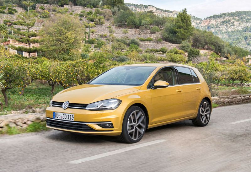 Das beliebteste Auto in Europa war der VW Golf. Das Modell belegte Rang 1 mit 502.752 Einheiten. (Volkswagen)