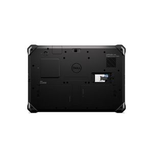 Der Akku des Dell Latitude 7230 Rugged Extreme soll das taffe Tablet bis zu 20 Stunden lang mit Strom versorgen; dank Hot-Swap-Funktion ist auch ein Dauerbetrieb möglich.(Bild:  Dell)