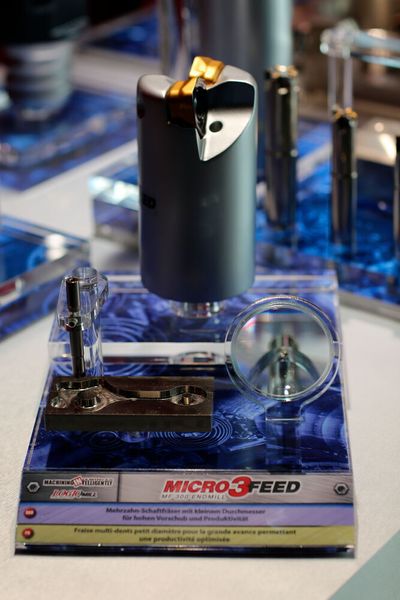 Über 200 Teilnehmer nahmen am Technologietag von Iscar in Opfikon bei Zürich teil.  (Matthias Böhm)