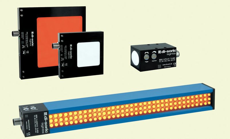 Aufgrund ihrer vielfältigen Einsatzmöglichkeiten setzen sich LED-Beleuchtungen als Standard durch. Bild: Di-Soric Industrieelectronic (Archiv: Vogel Business Media)
