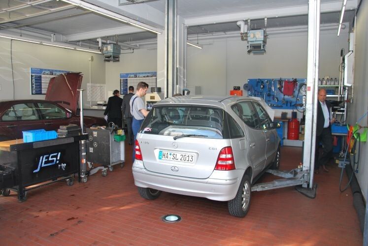 Der JES-Service ist stark frequentiert. (Foto: Wenz)