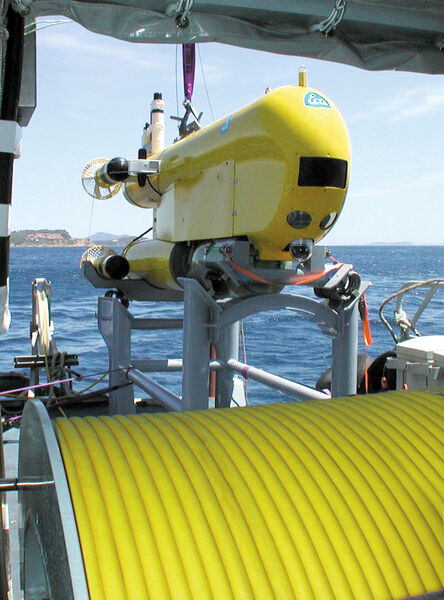 Für die Erforschung des Meeresgrunds werden robotergesteuerte ROVs eingesetzt. (Bild: Lapp)