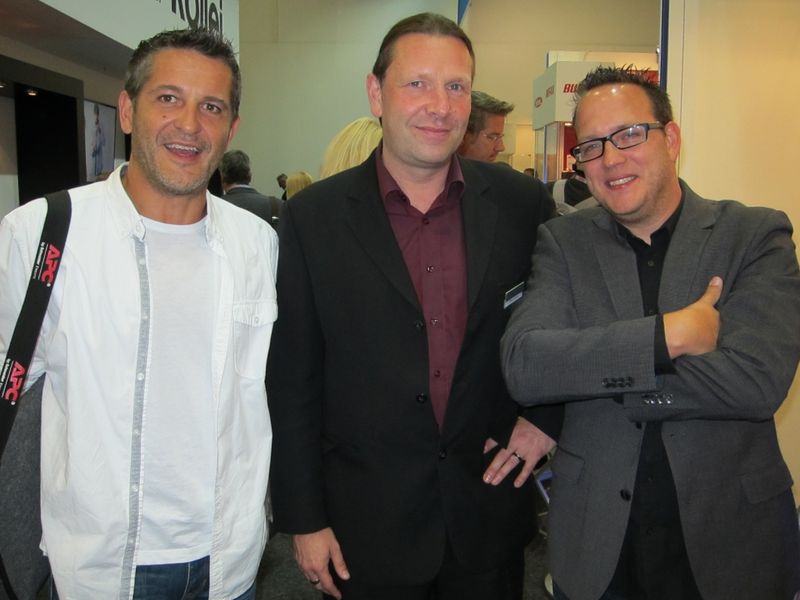 (v.l.) Dieter Rahe (APC) Oliver Krott (Api) und Stefan Knerrich (APC). (Bild: IT-BUSINESS)