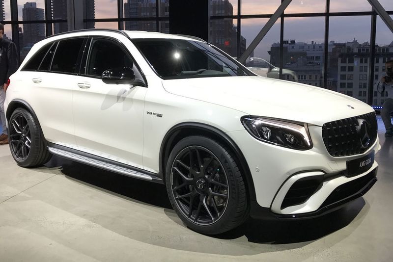 Mercedes nutzt die Messe als Schaufenster für PS-starke AMG-Modelle wie den GLC 63 ... (SP-X/Michael Specht)