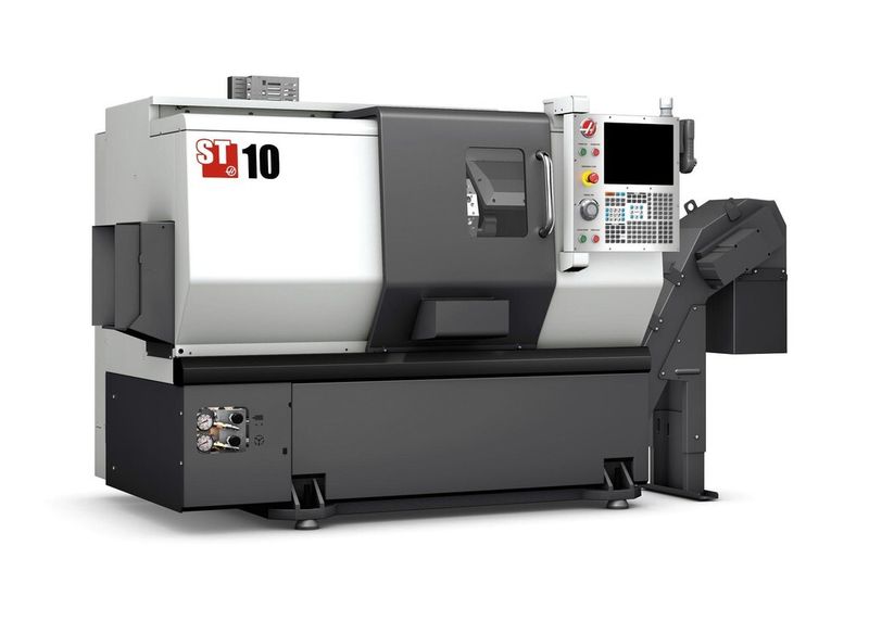 ... und ein CNC-Drehzentrum Haas ST-10 zur Verfügung. Auf diesen beiden Maschinen ... (Bild: Haas Automation)