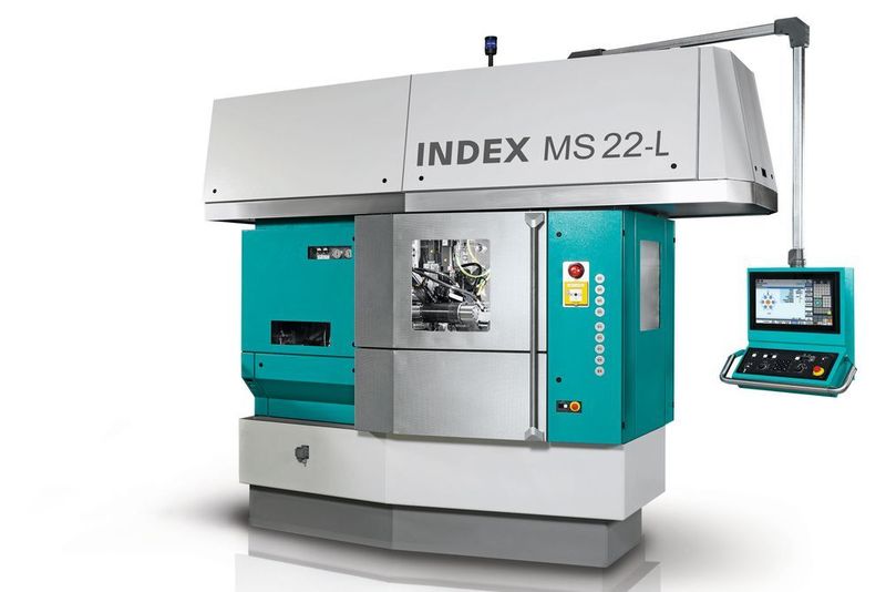 Am Open House zeigt Index zum ersten Mal einen Mehrspindeldrehautomaten in einer Langdrehversion zur effizienten Fertigung schlanker Bauteile. (Index)