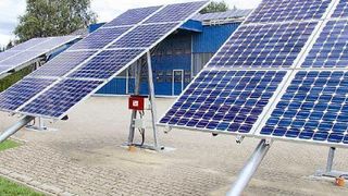 Die Neuauflage  des Solar-Trackers Skytrap bietet einen noch präziseren Sensor als sein Vorgängermodell. Dieser garantiert eine Höchstabweichung von weniger als zwei Grad zur Sonne und erreicht maximale Strahlungserträge. Bild: Mp-tec (Archiv: Vogel Business Media)