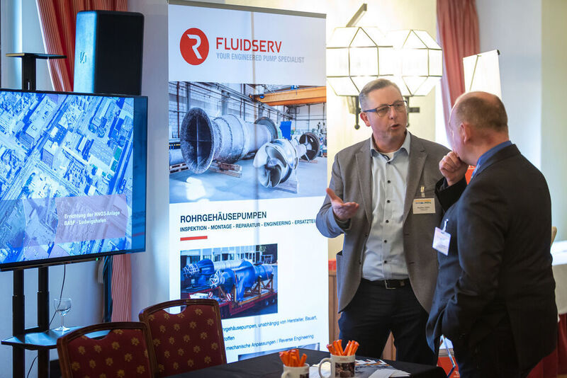 Impressionen der Förderprozessforen 2019: Beim Pumpen- und Schüttgut-Forum diskutieren Experten an zwei Tagen über Probleme bei Förderprozessen. Dabei steht der praxisorientierte Austausch und die gemeinsame Lösungsfindung im Vordergrund des Netzwerktreffens der Pumpen- und Schüttgut-Community. (Stefan Bausewein / PROCESS)