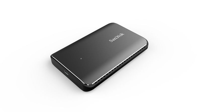 Voraussetzung für den schnellen Datentransfer ist eine USB-Typ-C-Schnittstelle im Rechner, die USB 3.1 Gen2 unterstützt. Ansonsten ist man auf 625 MB/s limitiert. (Bild: Sandisk)