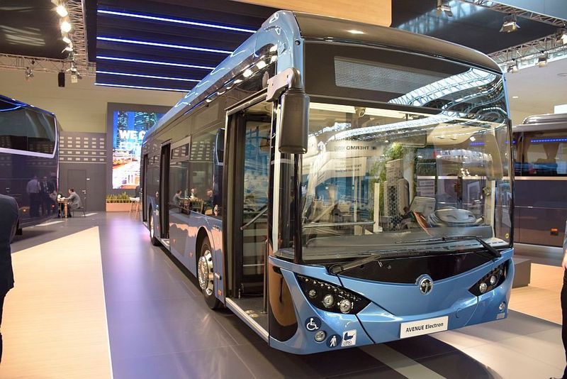 Aber auch die große Busnation Türkei kann E-Fahrzeuge bauen, wie den Temsa Avenue Electron. (Rosenow/»kfz-betrieb«)