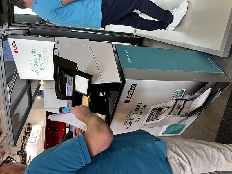 Messrundgang: High-Performance-Scanner von InoTec. (su)